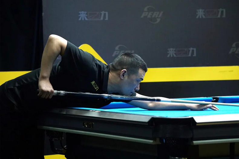 劉金柱，李天恩，LCBA中式臺球擂臺賽