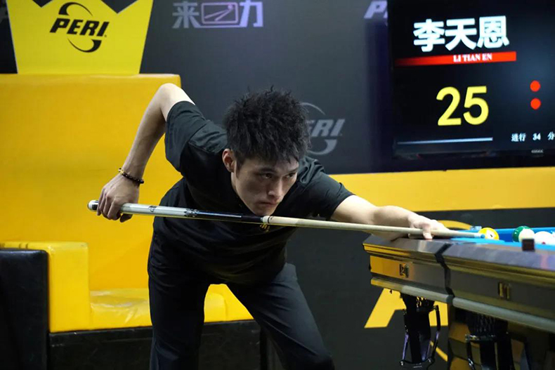 李天恩，LCBA中式臺球擂臺賽預(yù)選賽，劉金柱